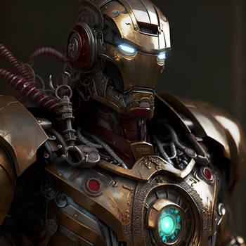 Steampunk Ironman Mrk. #33