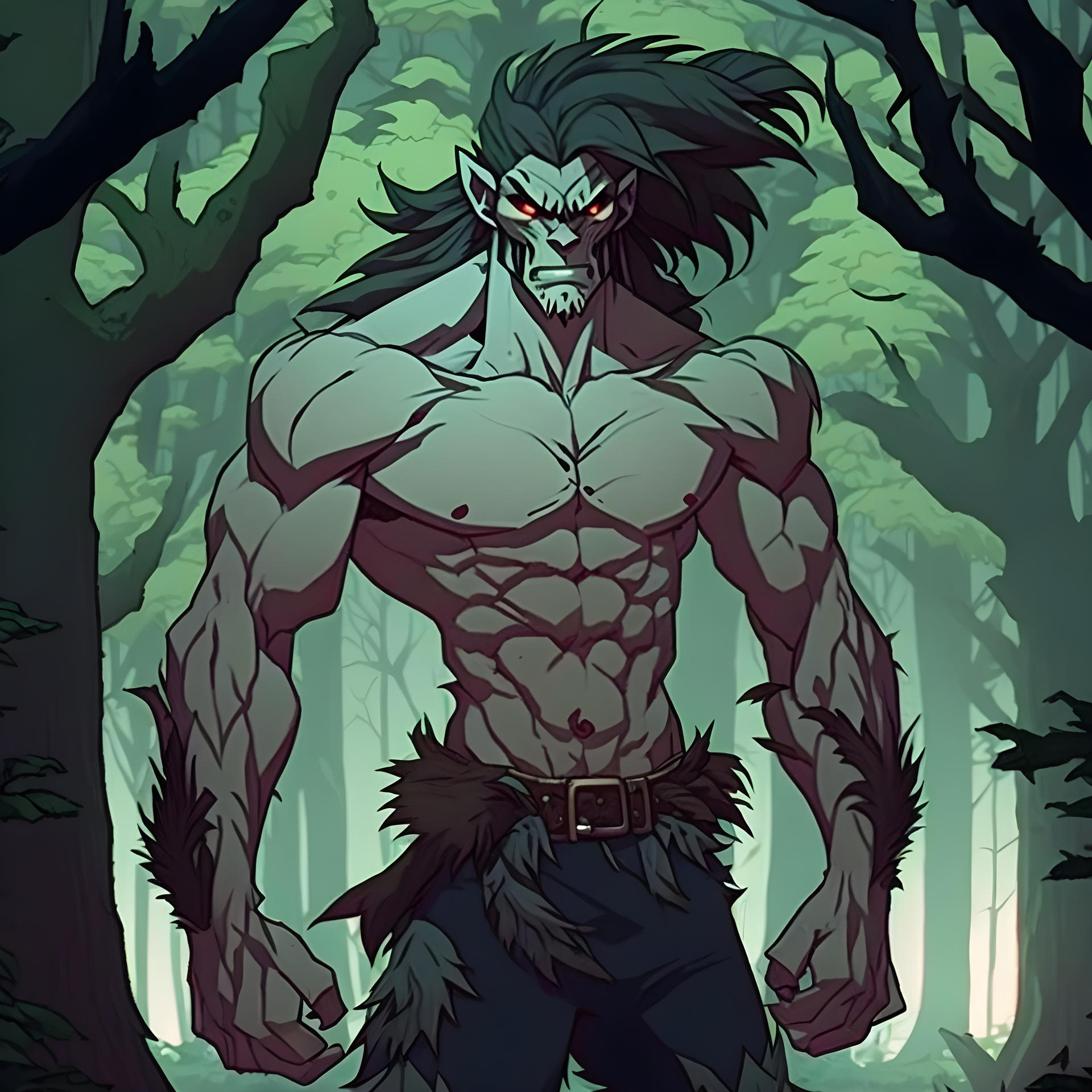 Wolfman (Jeremiah Bane) by NostalgicSUPERFAN on DeviantArt