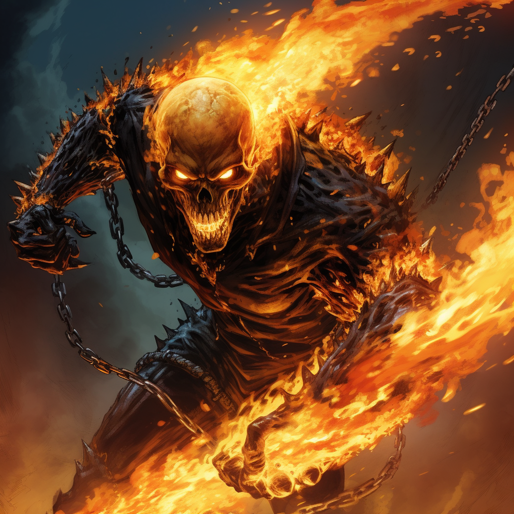 Ghost Rider: (Johnny Blaze) by NostalgicSUPERFAN on DeviantArt