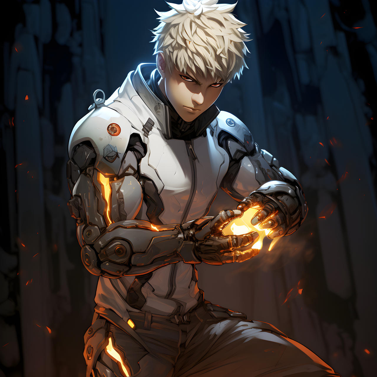 One Punch Man's (GENOS- Saitama's deciple) by NostalgicSUPERFAN on ...
