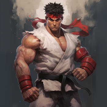 Streets of Gotham: Ryu / Batman by ivan-reber on DeviantArt
