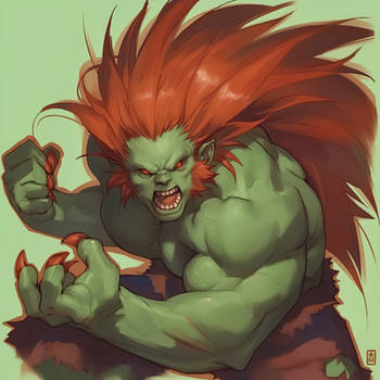 Street Fighter: (Blanka)