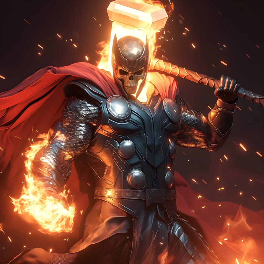 Ghost Rider Thor... by NostalgicSUPERFAN on DeviantArt