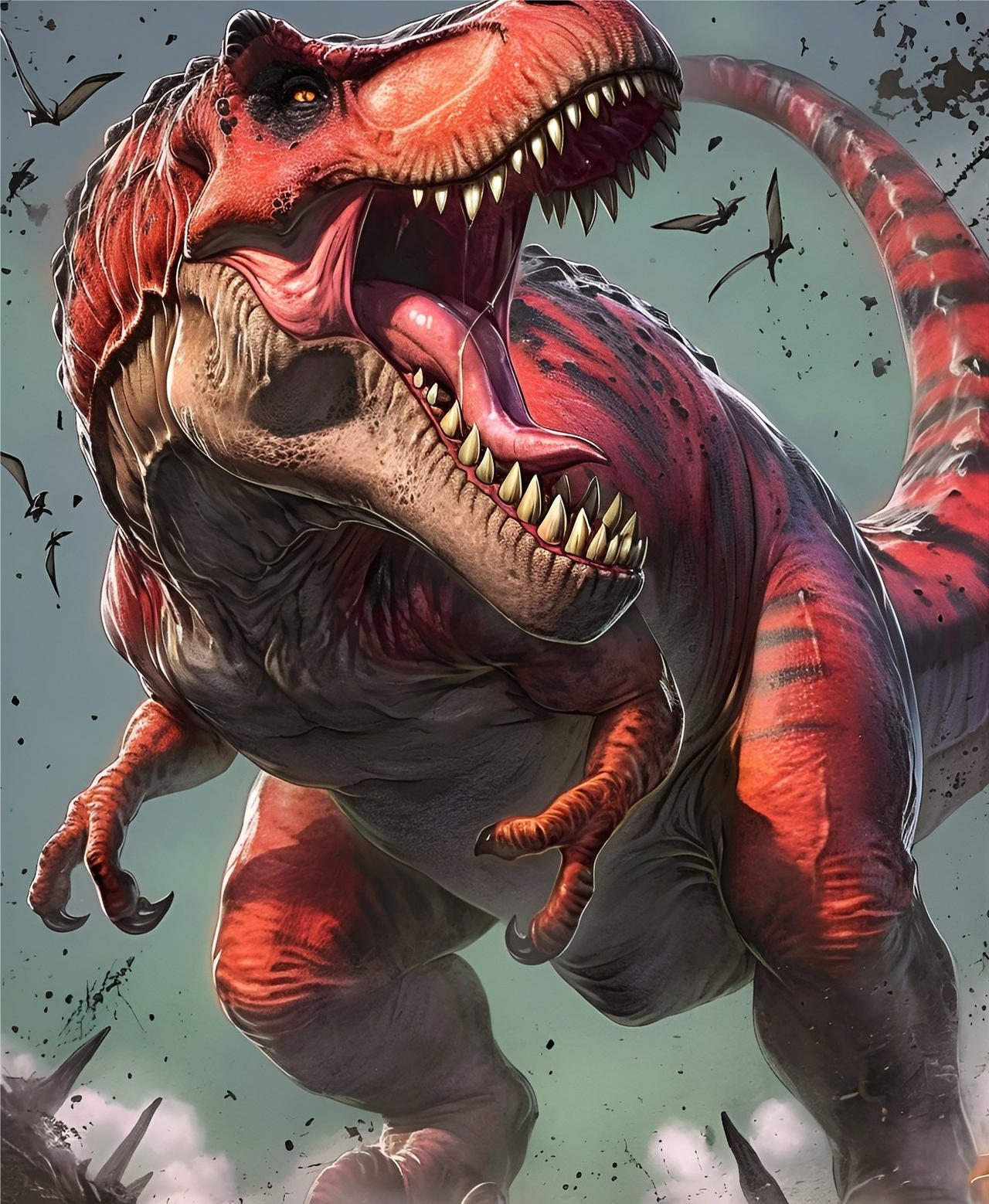 Devil Riding Dinosaur Marvel Comics': (DEVIL DINOSAUR) by NostalgicSUPERFAN on DeviantArt