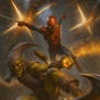 SPIDEY'S FAMOUS FIGHTS: (With Green Goblin)