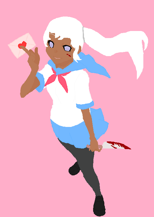 Yandere sim Oc base by chickennuggetyashon on DeviantArt