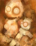 Mother and Child Abstraction by melvincalingo