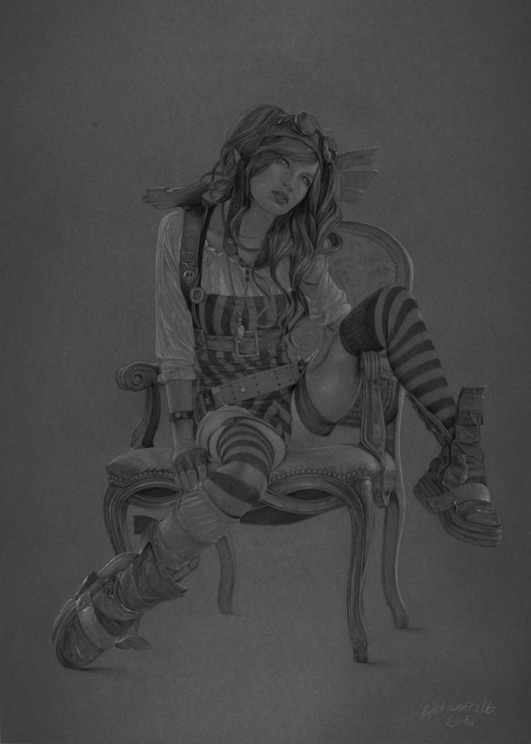 Steampunk Rin by gschwindt