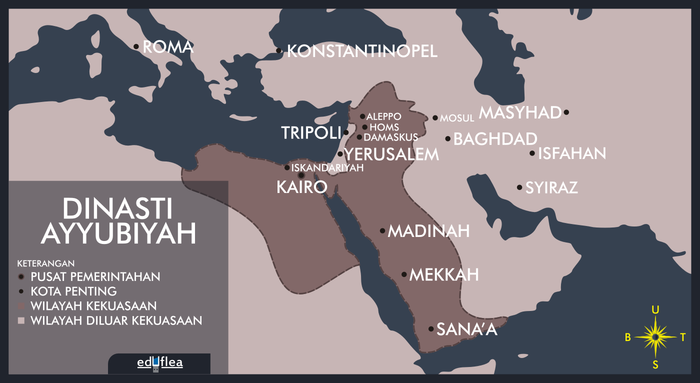 Peta Dinasti Ayyubiyah By Hamzahzein On Deviantart
