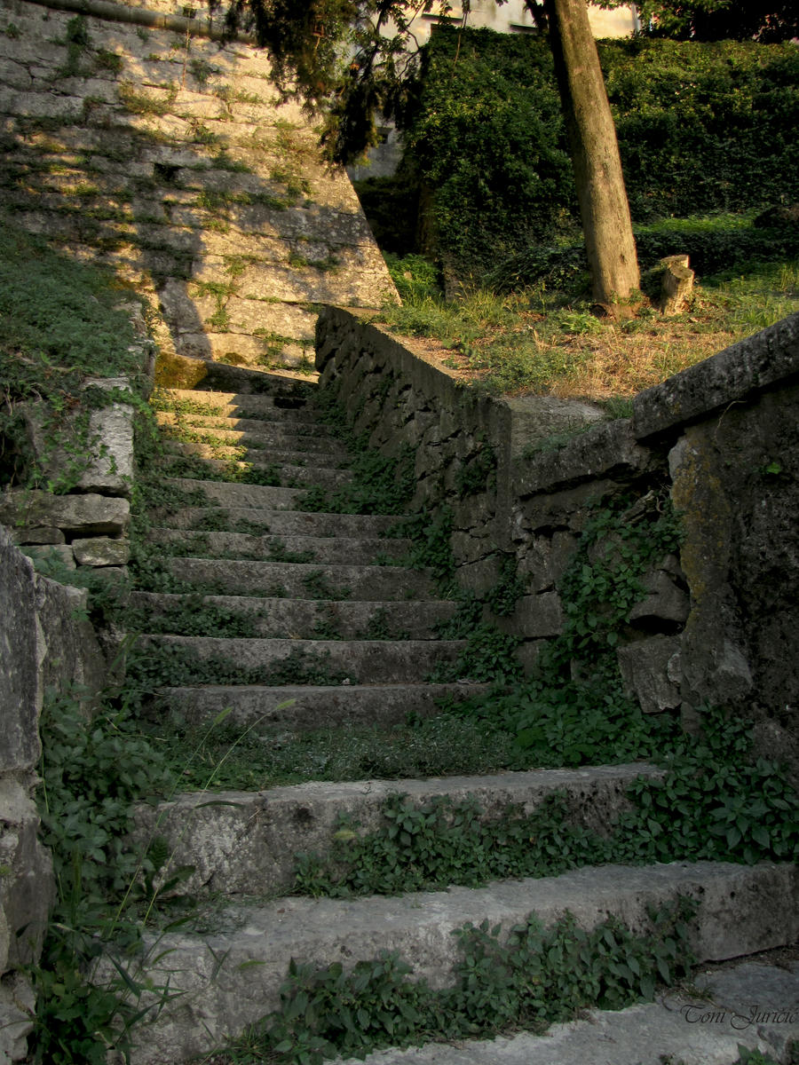 Old stairway