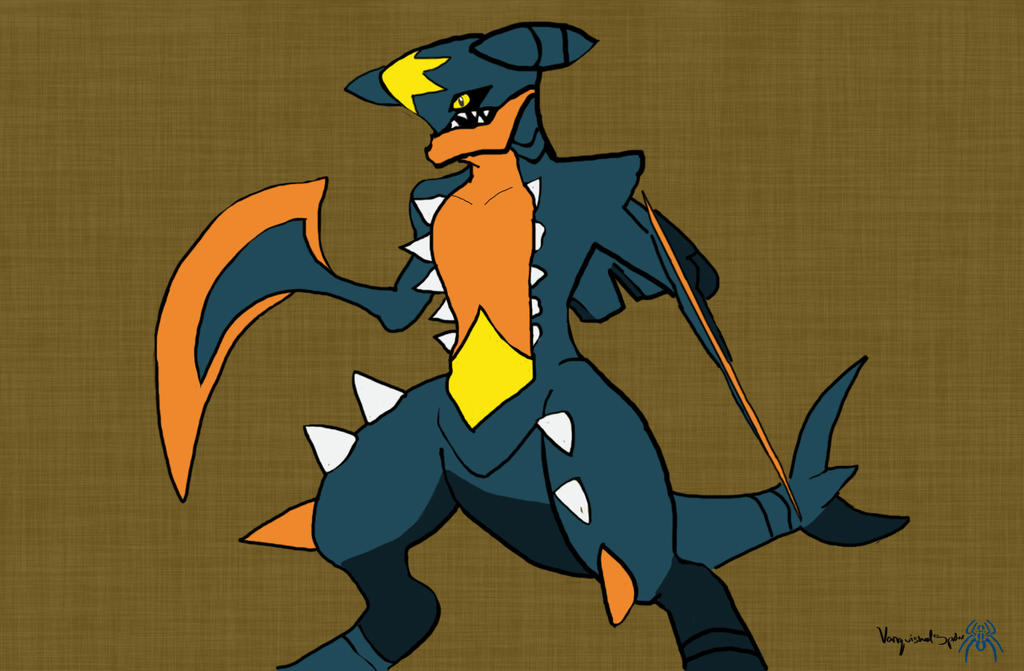 Mega Garchomp by VanquishedSpider on DeviantArt