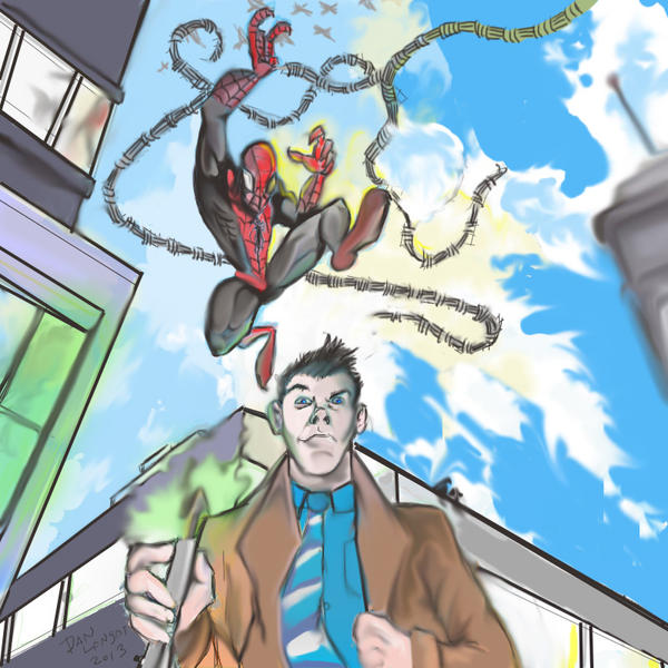 spiderman versus the tenth doctor