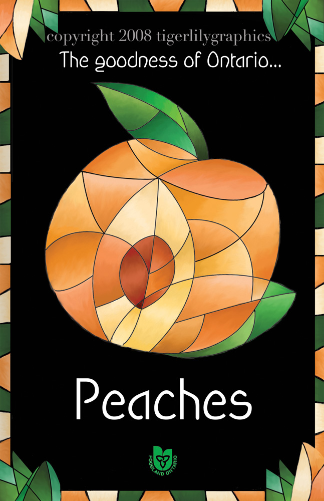 Peach Poster