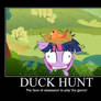 Duck Hunt motivational poster