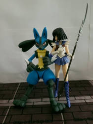 Sailor Saturn with her Partner