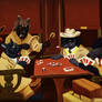 Wolves Playing Poker - MSE