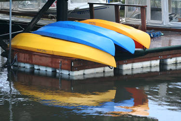 Colorful Kayaks