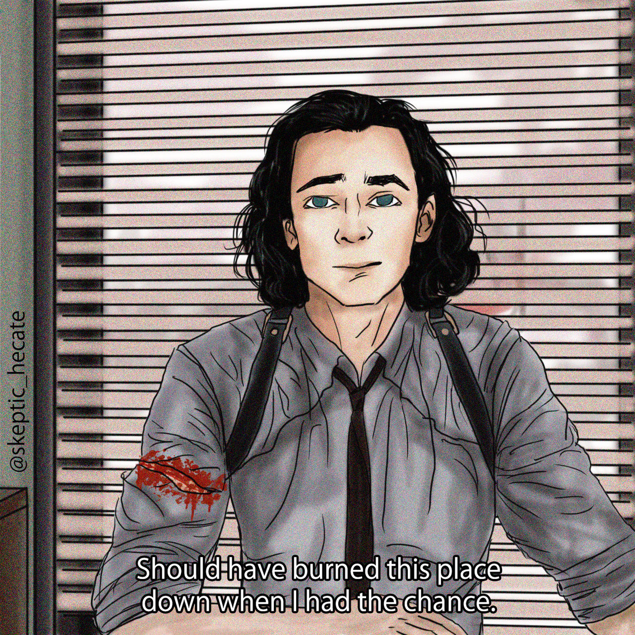 Loki The Office By Skeptichecate On Deviantart Loki The Office By Skeptichecate On Deviantart