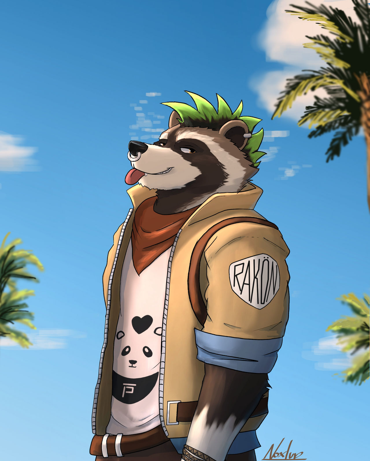 Rufus fortnite fanart by Noxlup on DeviantArt