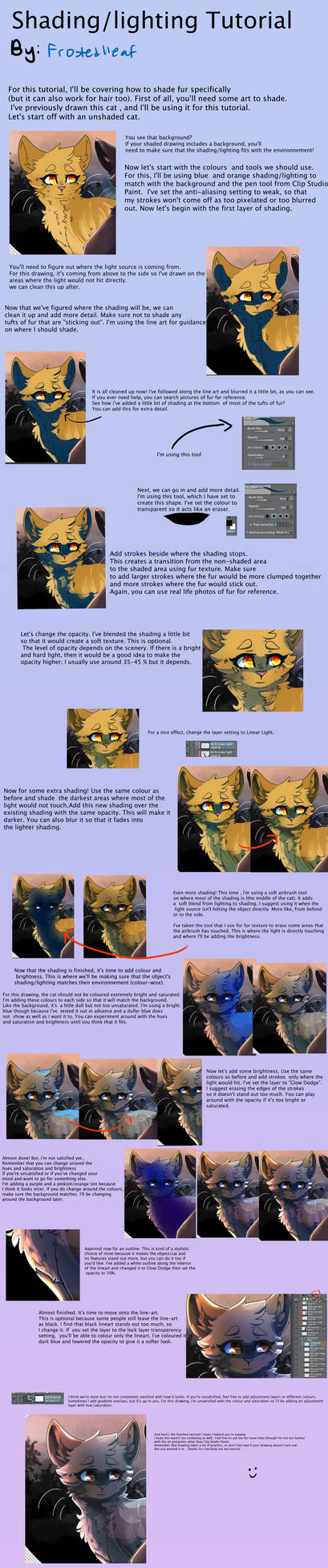 Fur Shading/lighting Tutorial by Frostedlleaf on DeviantArt