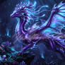 Abyssal Dragon Gliding in Ocean