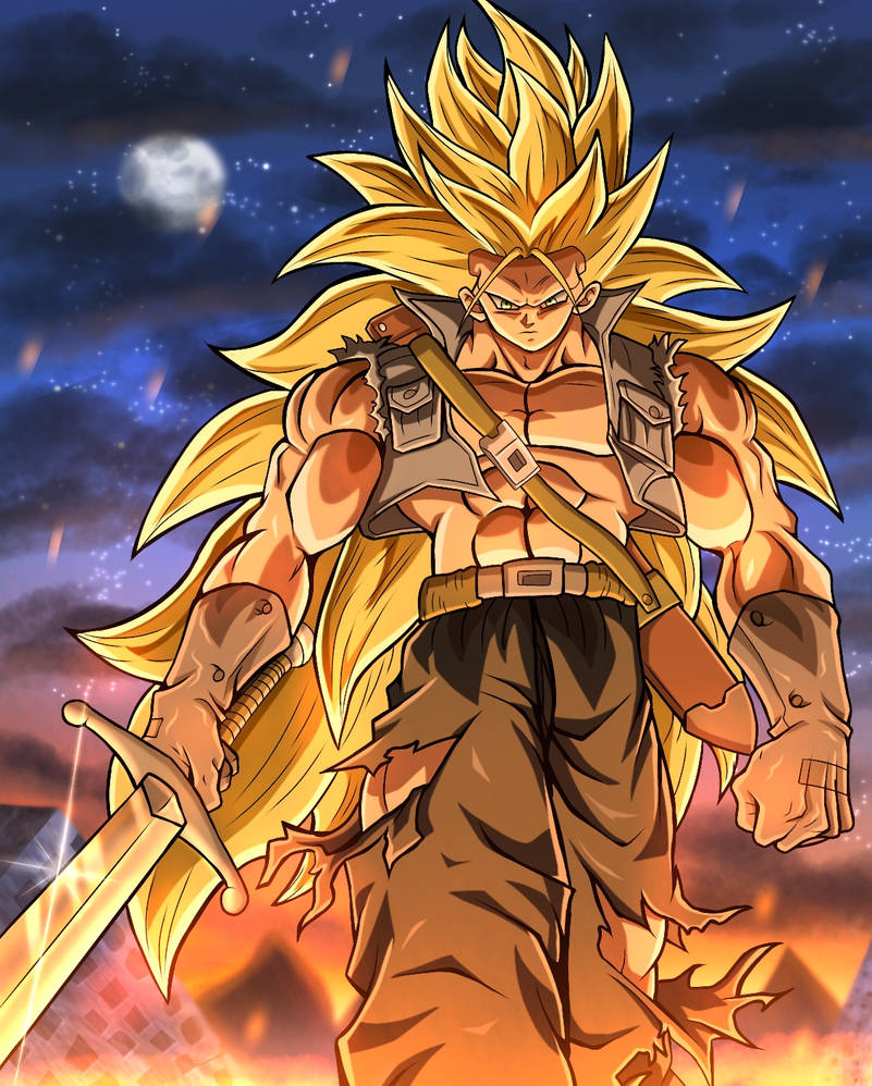 Trunks Ssj 3 by AniArtes on DeviantArt