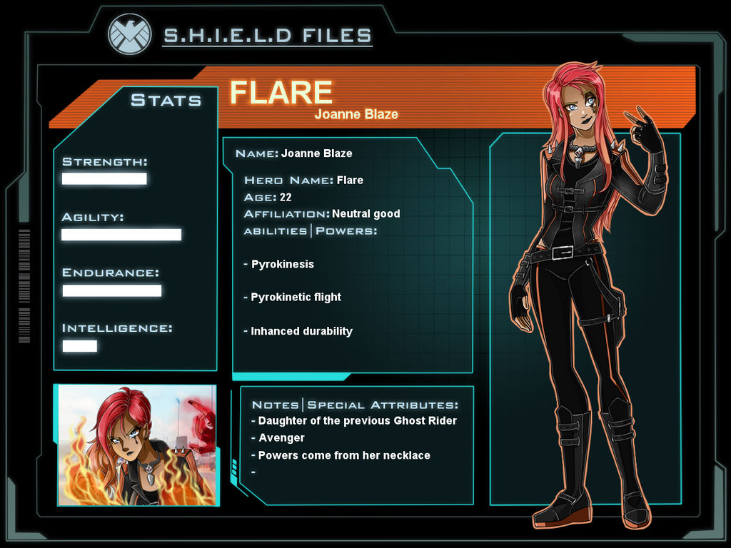 Marvel OC Flare by AnnJoanne on DeviantArt