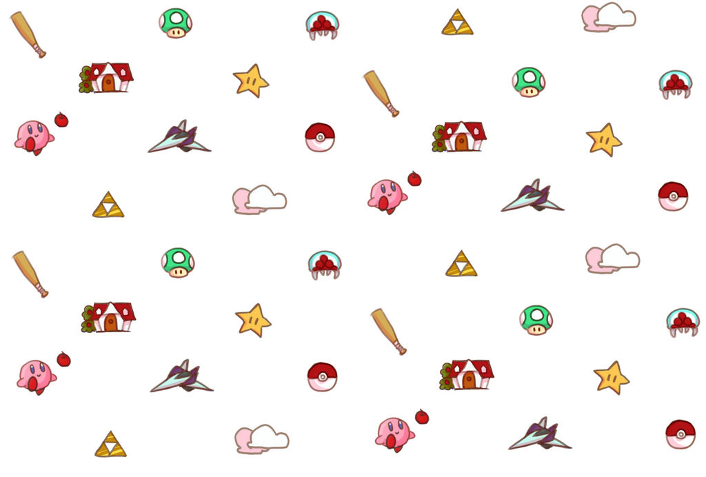 Nintendo games pattern by Dagneo on DeviantArt
