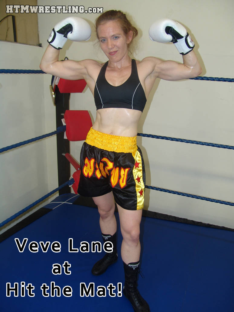 Veve Lane Flexing by boxingwrestling on DeviantArt