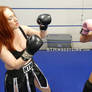 Jessie vs Amber Boxing