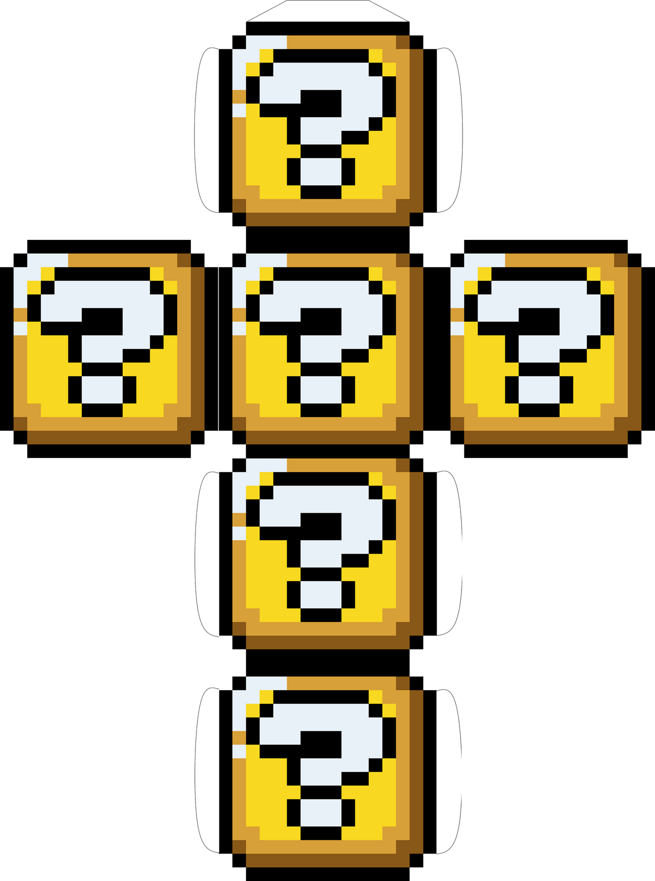 Super Mario World Block ? Papercraft by 5maZXX on DeviantArt