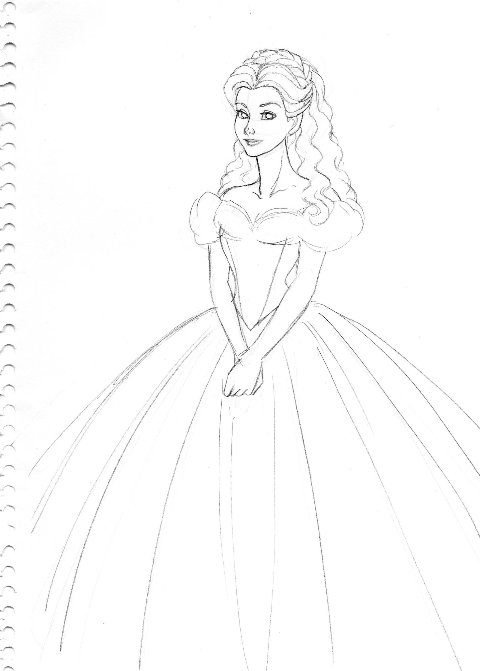 pics Cinderella Sketch Photo cinderella sketch by gloryguts on