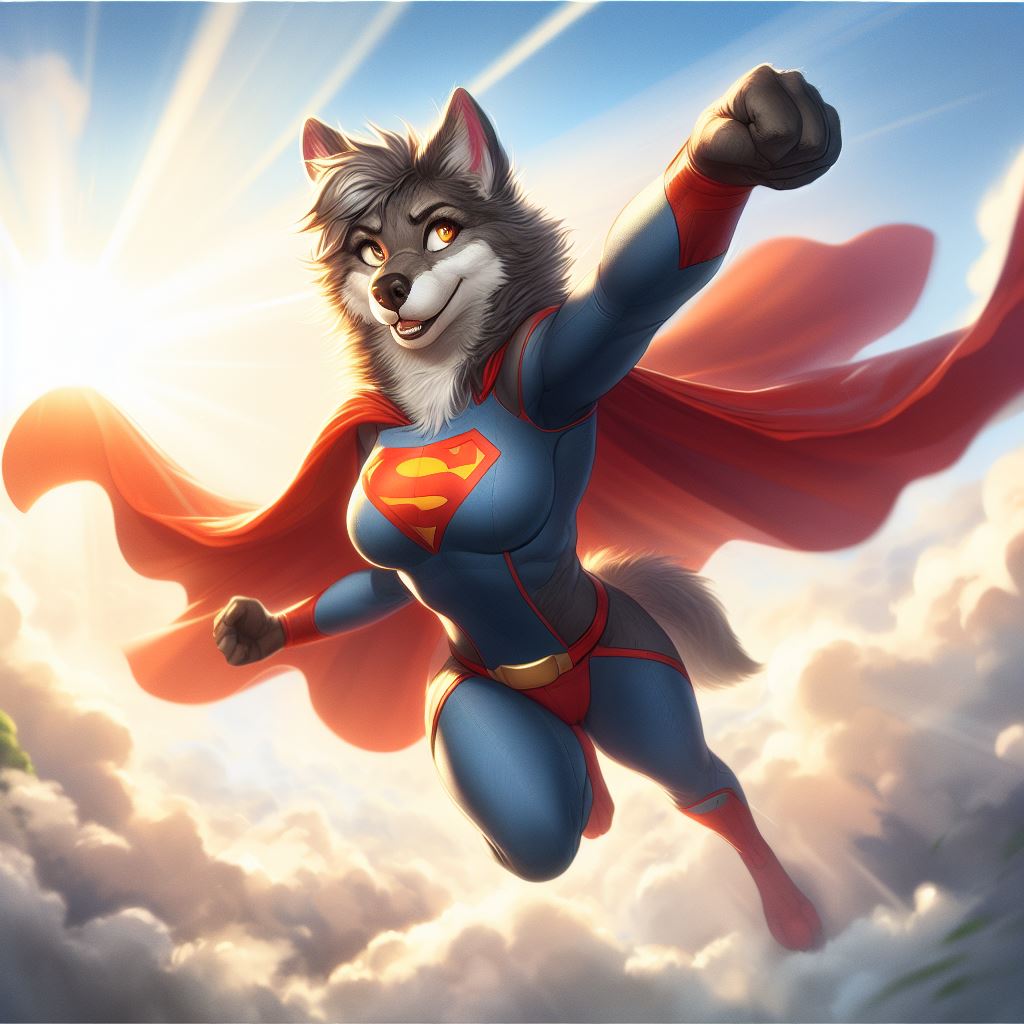 Super Wolf by SiberianThing on DeviantArt