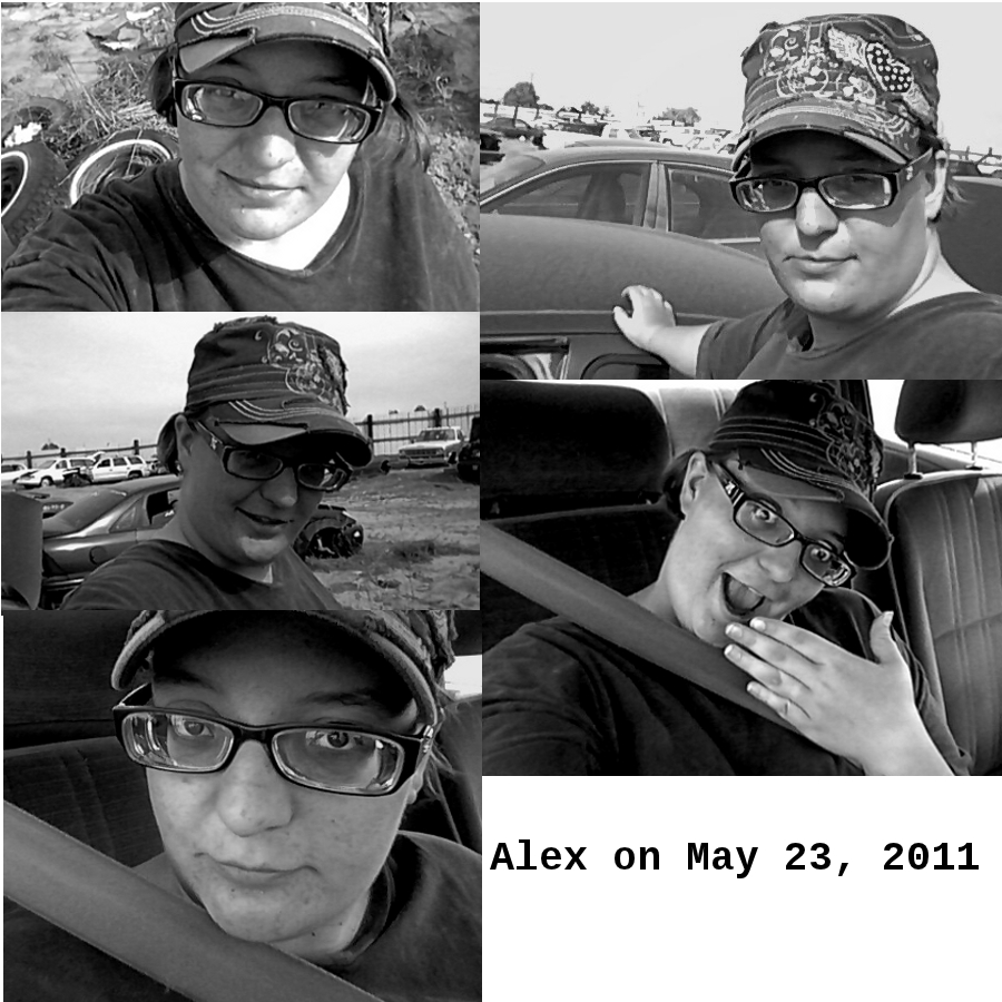 Alex's Photo Shoot Collage