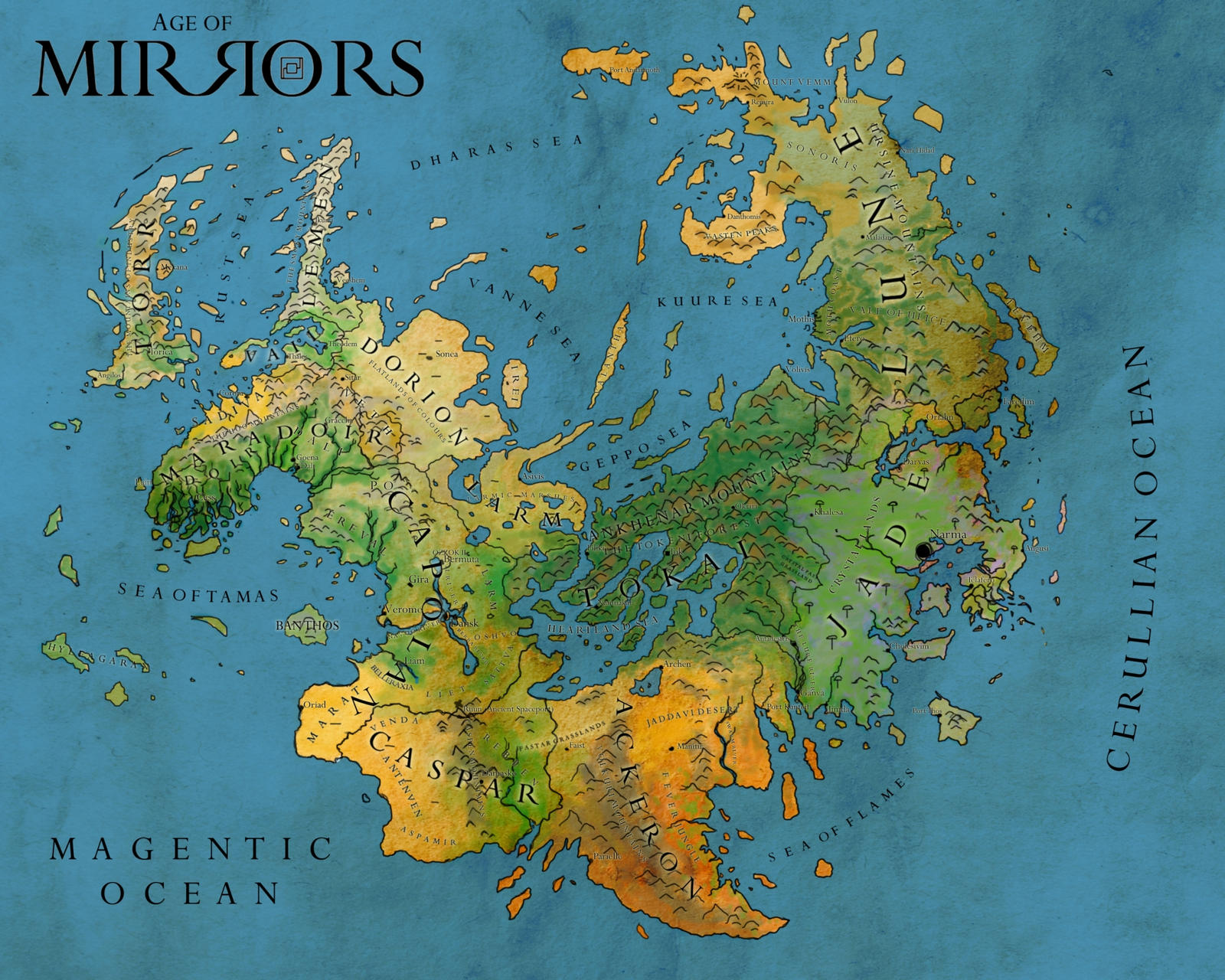 Mirrors Official Map by Rivendude on DeviantArt