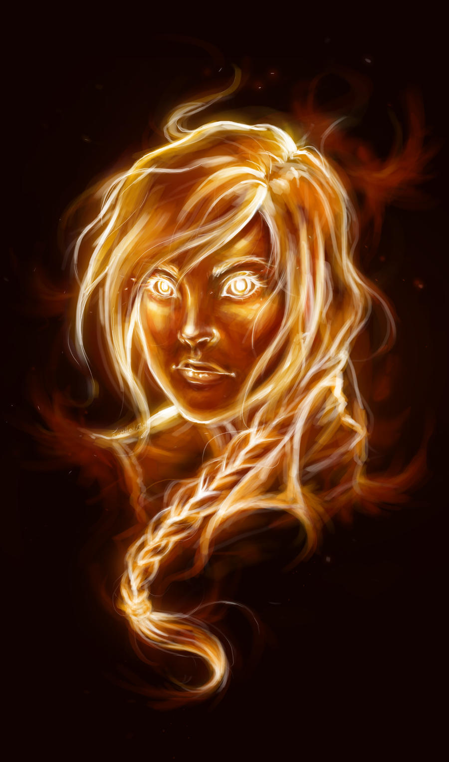 The Girl on Fire