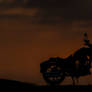 Love, ride and Sunset