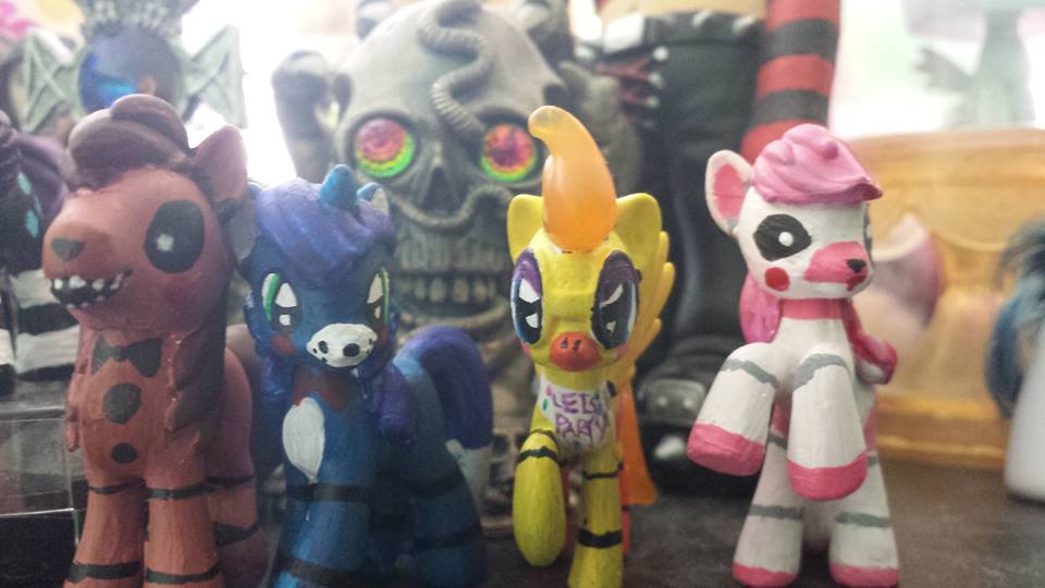 Toys of the Toys - FNAF pony customs