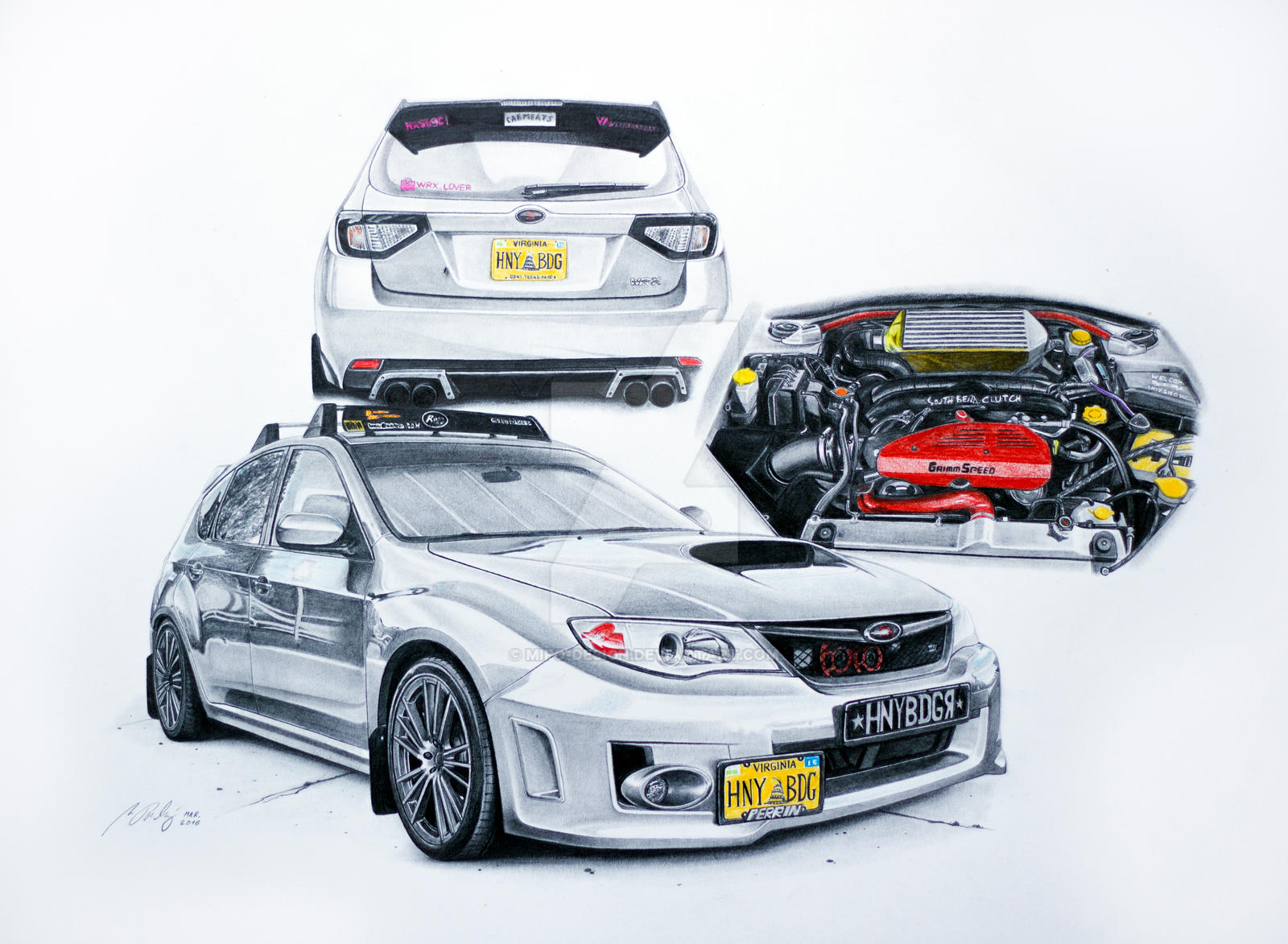 Subaru Impreza WRX STI Blueprint
