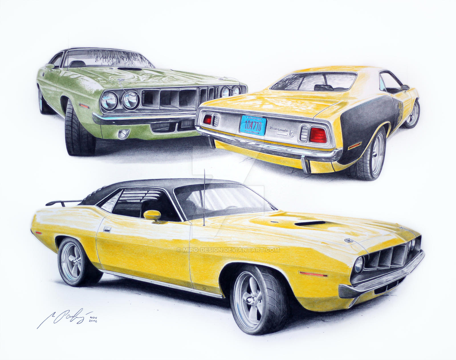 Plymouth Barracuda 1971 multi