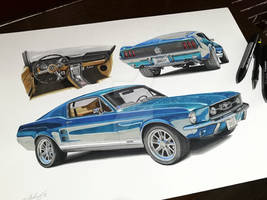 Ford Mustang 1967 fastback