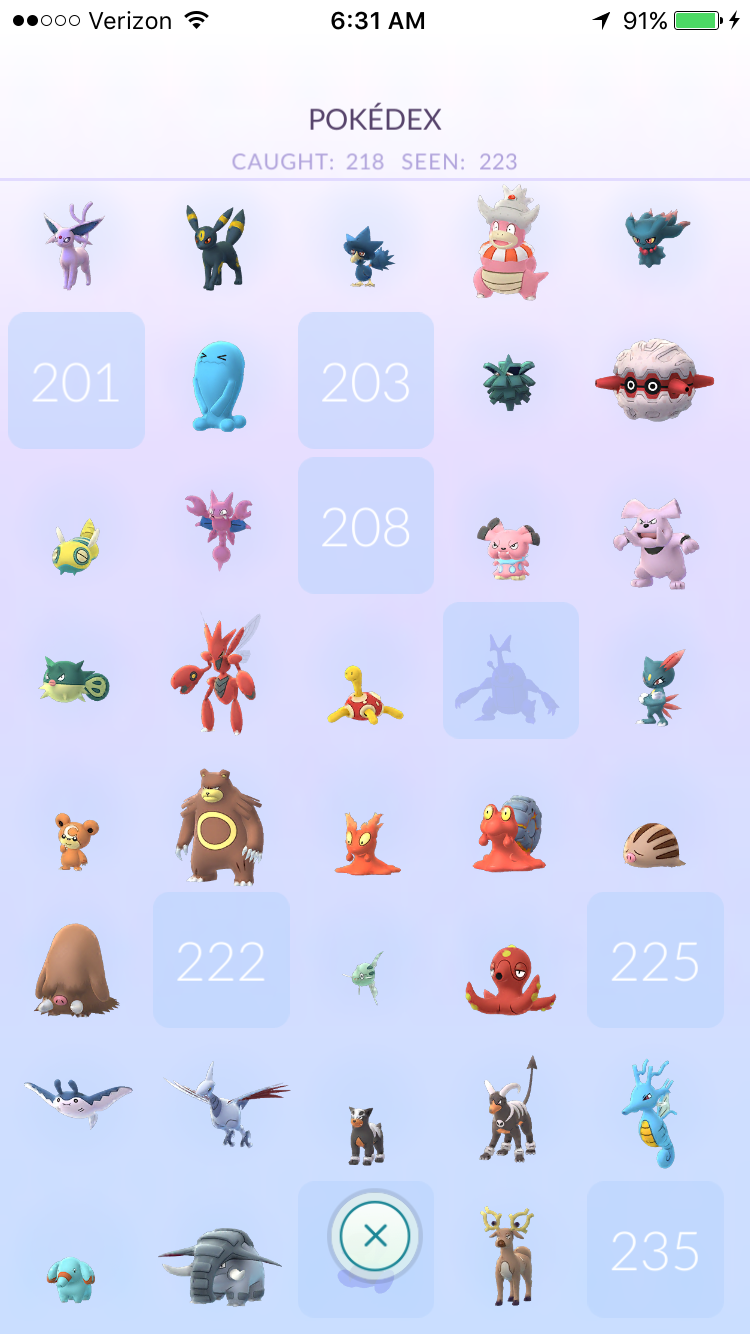 Slideshow: Pokemon Go: Current Pokedex