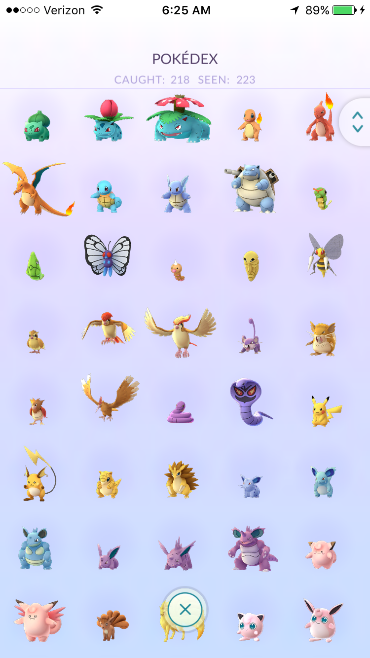 Slideshow: Pokemon Go: Current Pokedex