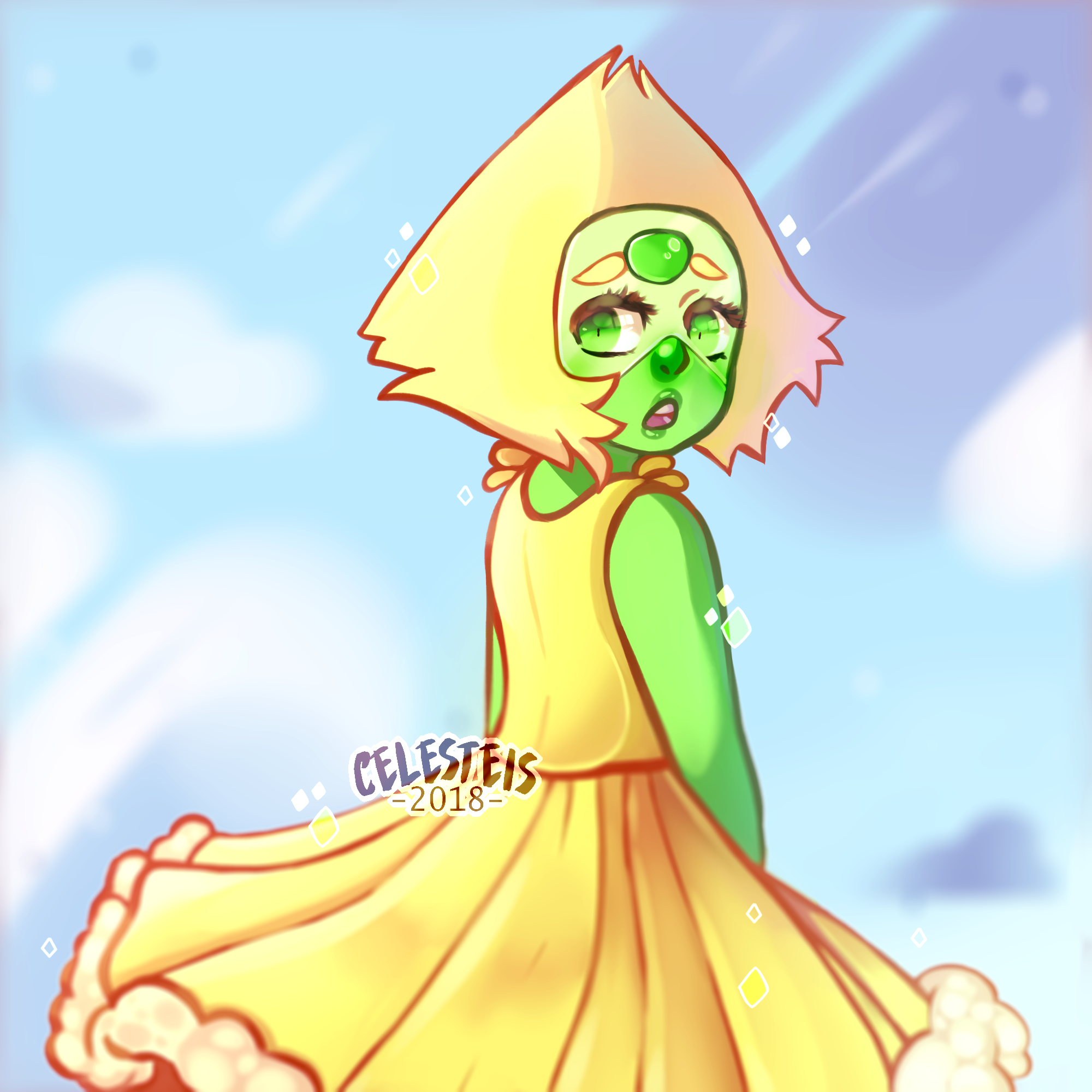 [FanArt] SU S05E23/24  - Peridot REUNITED