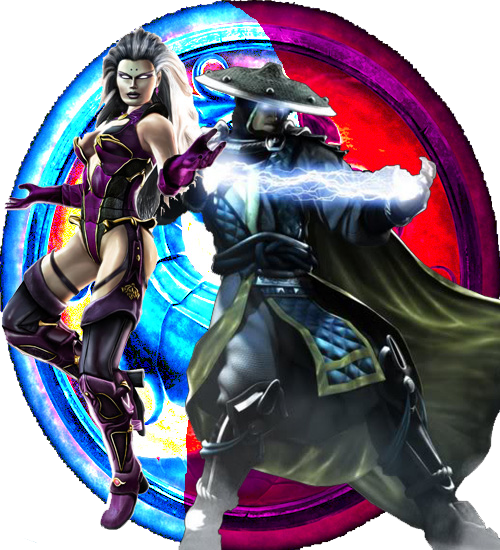 Sindel and Raiden