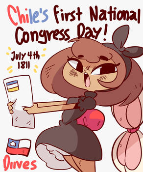 Chile's First National Congress Day