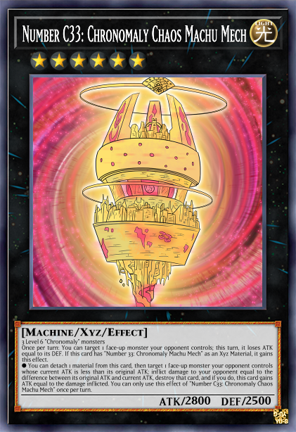 Yu 33 Yugioh Number 33