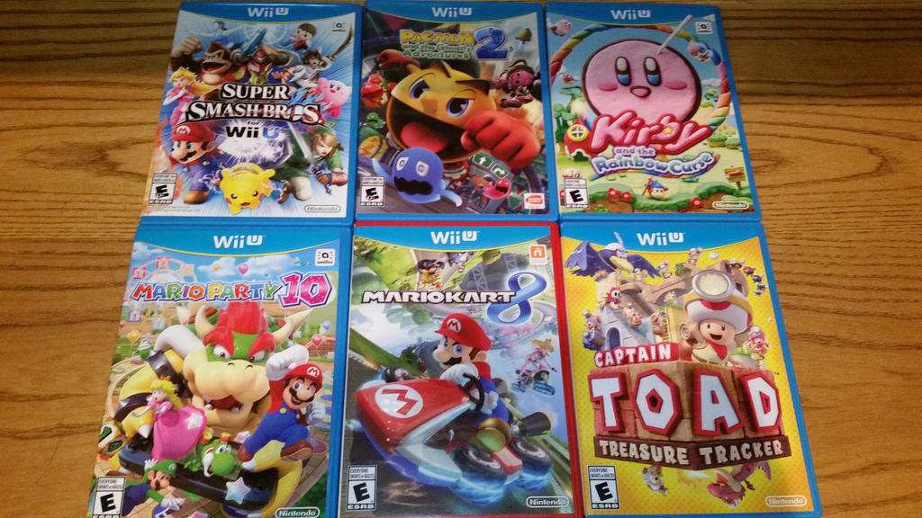 my Wii U Games 2