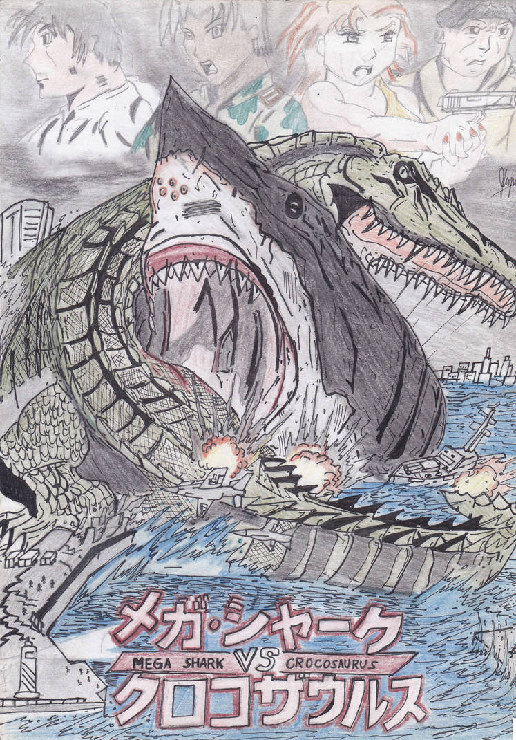 Crocosaurus Rex Deviantart Mega Shark versus Crocosaurus by AVGK04 on DeviantArt