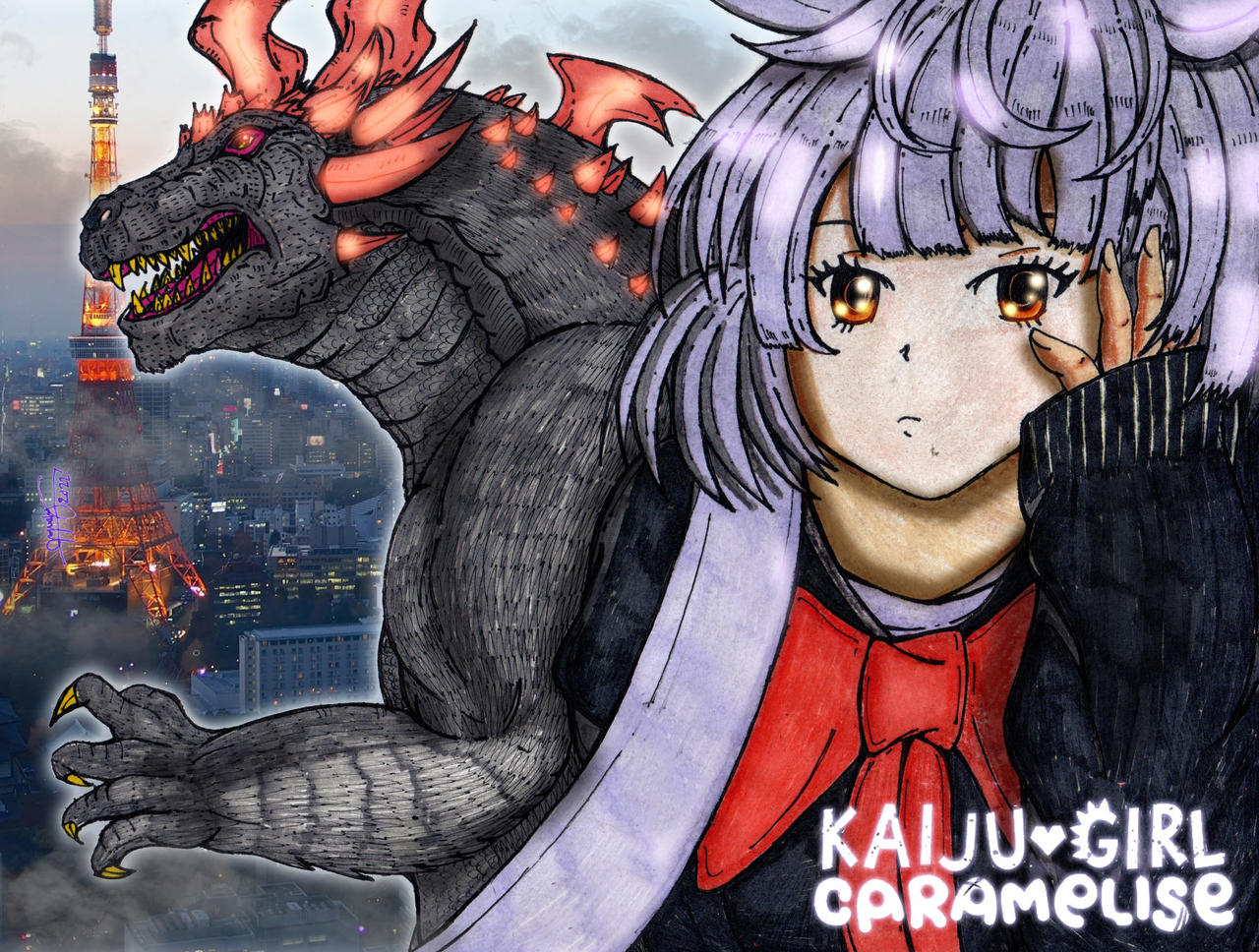 Kaiju Girl Caramelise Scan Vf